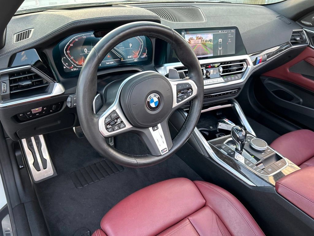 Used 2021 BMW 430i Convertible w/ M Sport Package RWD image 24