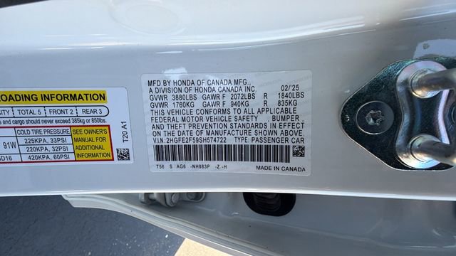 Used 2025 Honda Civic Sport image 32