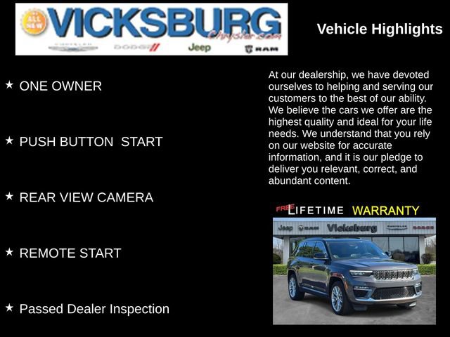 Used 2024 Jeep Grand Cherokee Summit AWD/4WD image 25