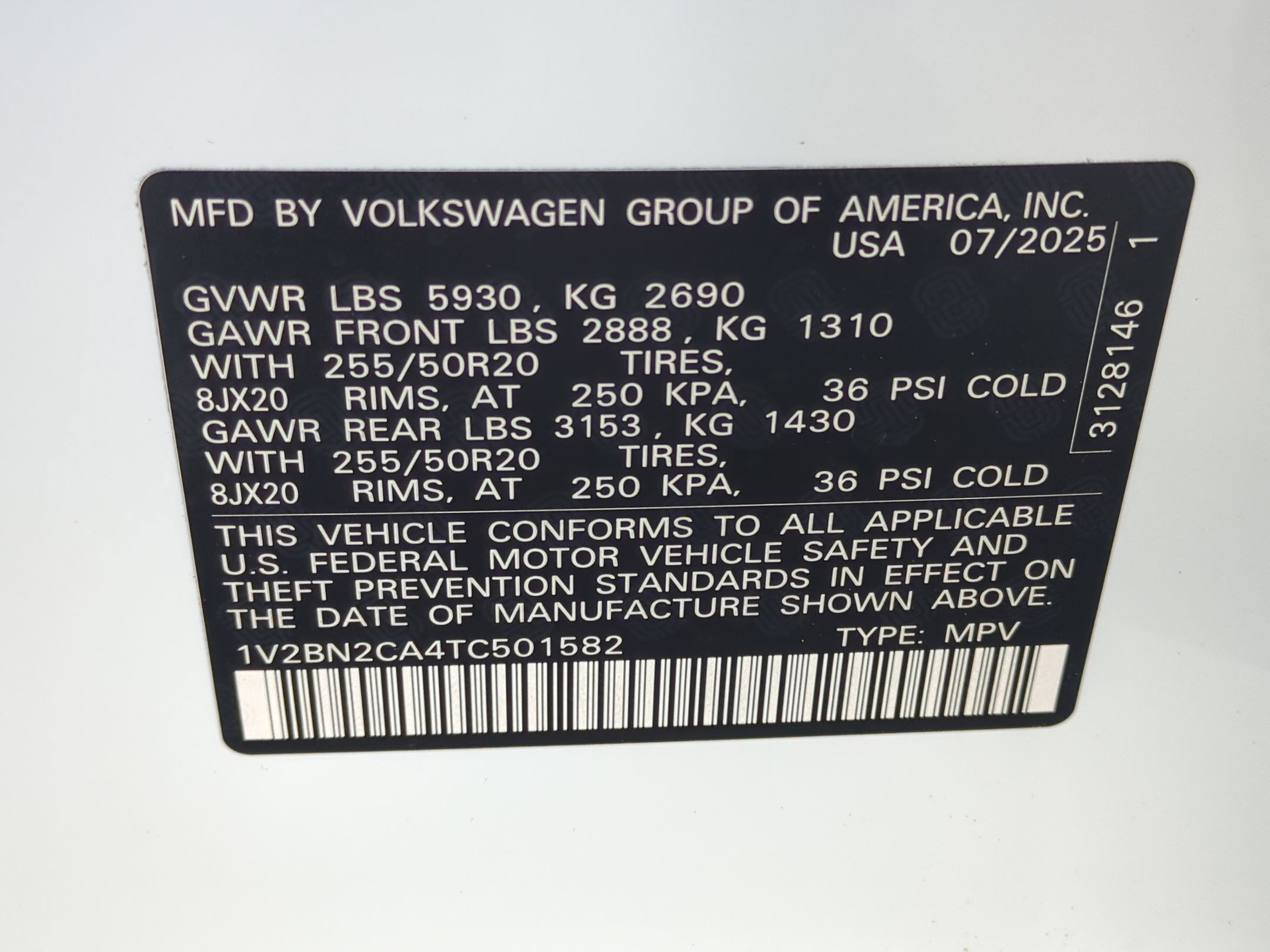 New 2026 Volkswagen Atlas SEL image 21