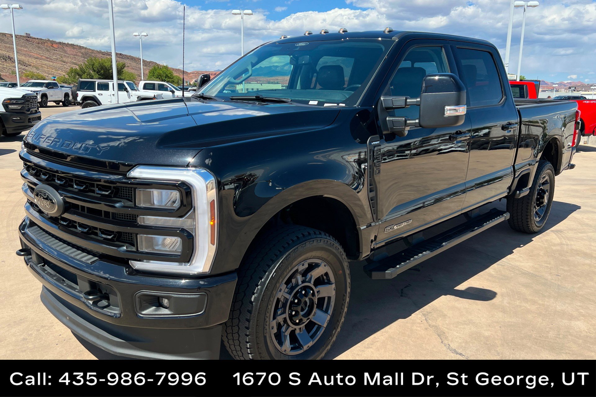 Used 2024 Ford F350 Lariat w/ Black Appearance Package AWD/4WD image 1