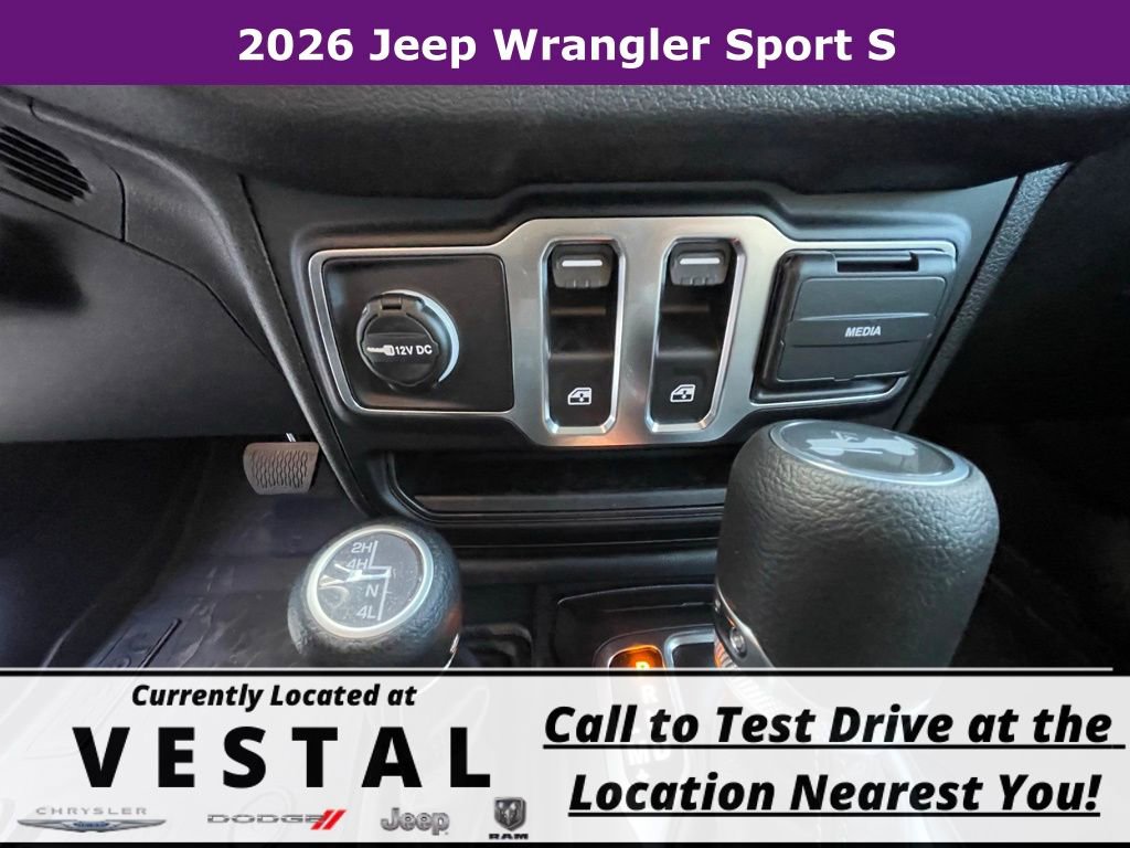 New 2026 Jeep Wrangler Sport S image 18