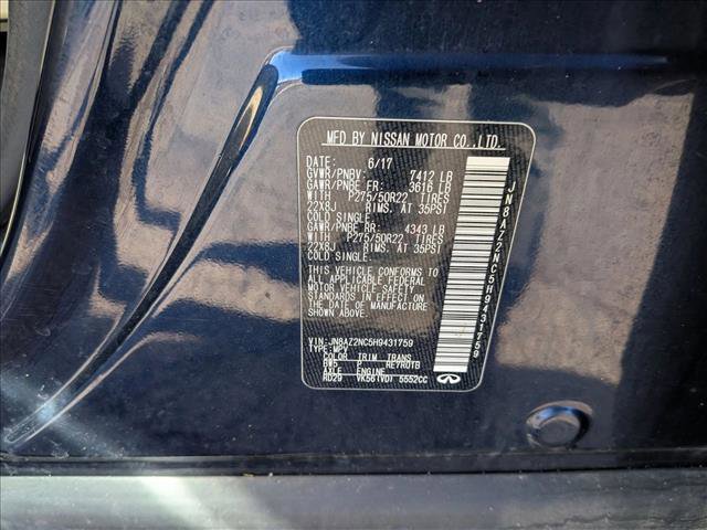 Used 2017 INFINITI QX80 4WD w/ Driver Assistance Package image 25