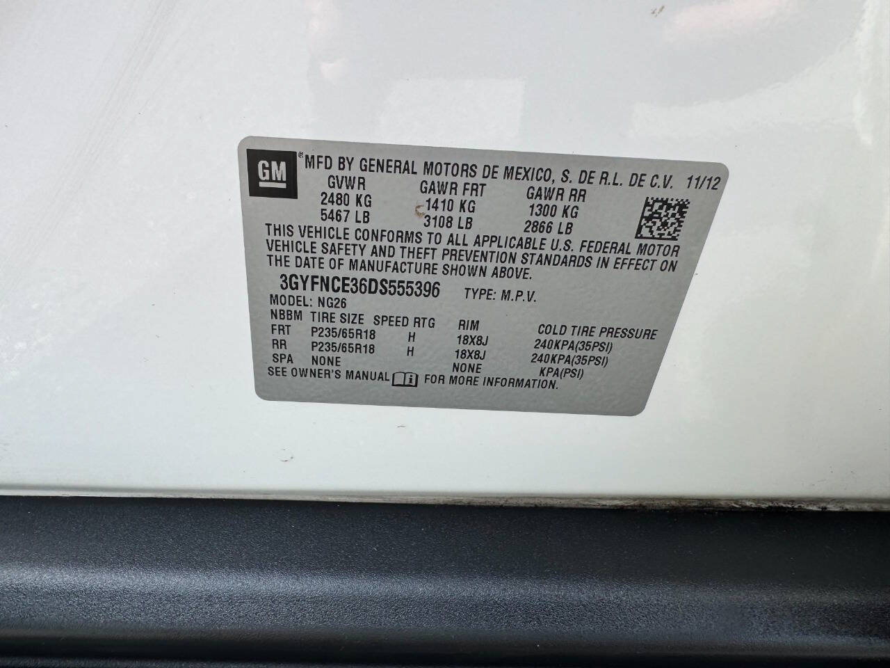 Used 2013 Cadillac SRX Luxury FWD image 48