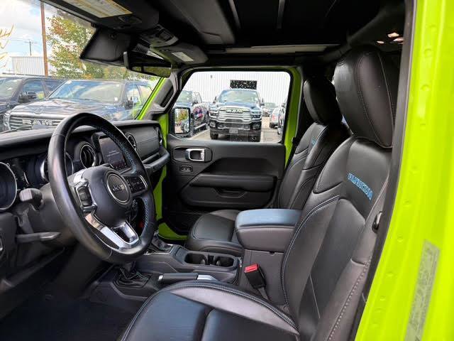 Used 2021 Jeep Wrangler Unlimited Rubicon 4xe w/ Steel Bumper Group image 10