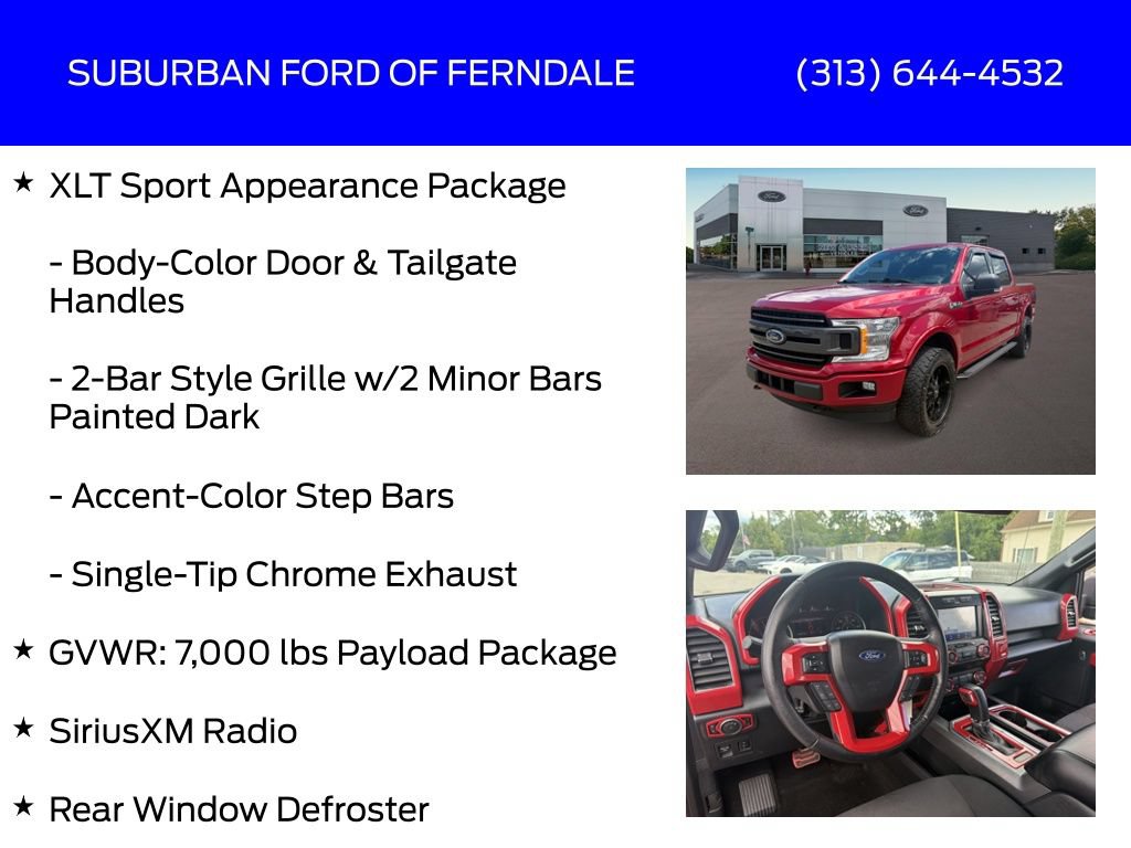 Used 2020 Ford F150 XLT w/ Equipment Group 302A Luxury AWD/4WD image 17