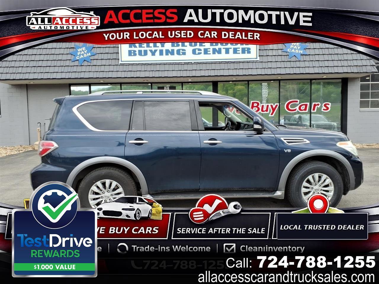 Used 2017 Nissan Armada SV w/ Driver Package AWD/4WD image 1