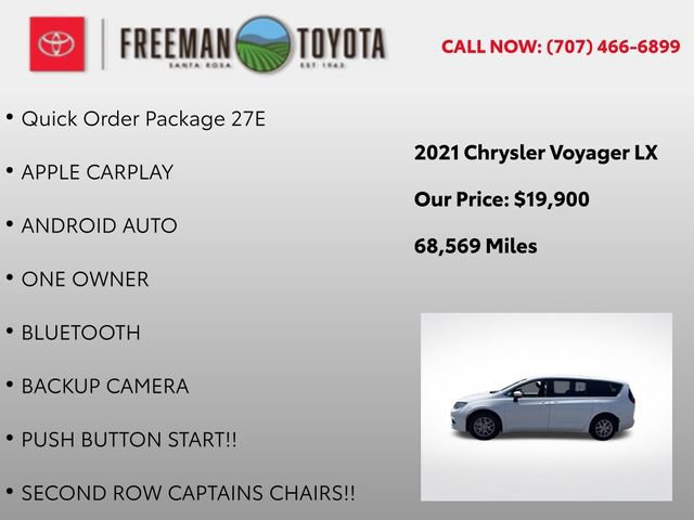 Used 2021 Chrysler Voyager LX FWD image 5