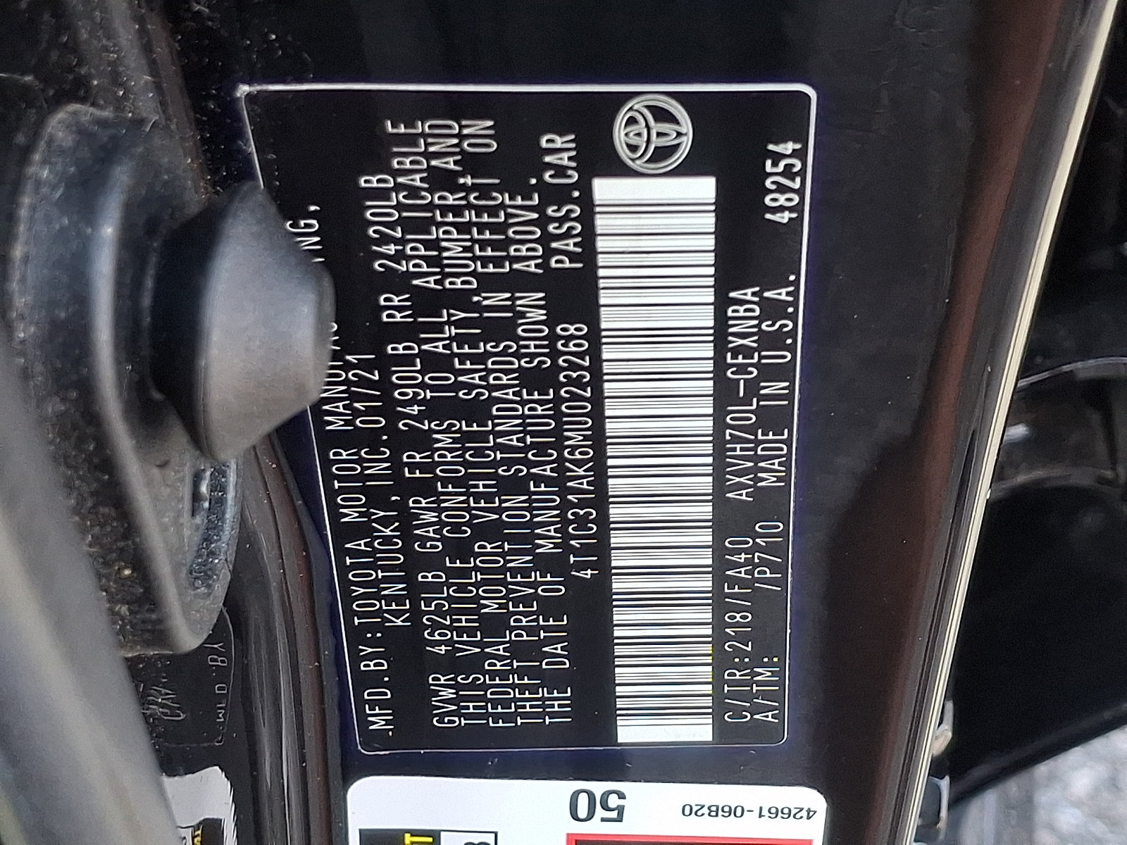 Used 2021 Toyota Camry LE FWD image 25