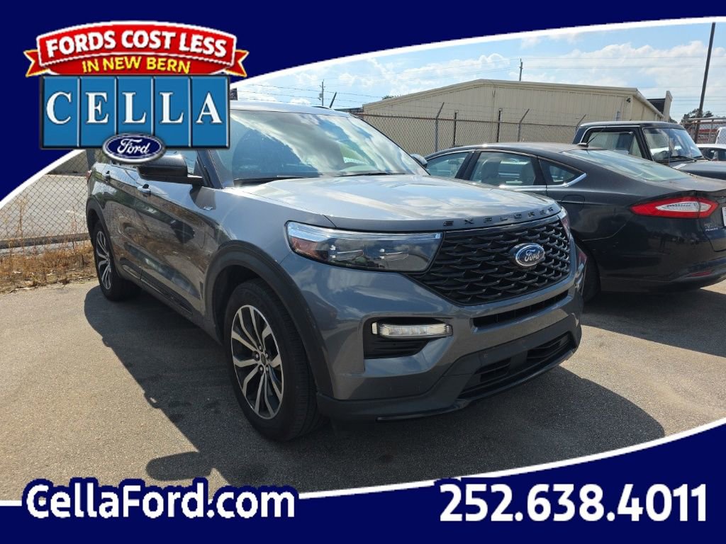 Certified 2022 Ford Explorer ST-Line w/ Class IV Trailer Tow Package RWD image 1