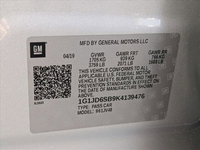 Used 2019 Chevrolet Sonic LT image 24