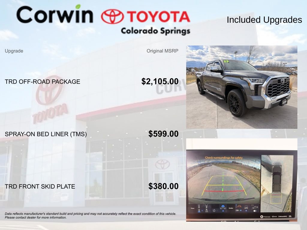 Used 2023 Toyota Tundra 1794 Edition w/ TRD Off-Road Package image 4