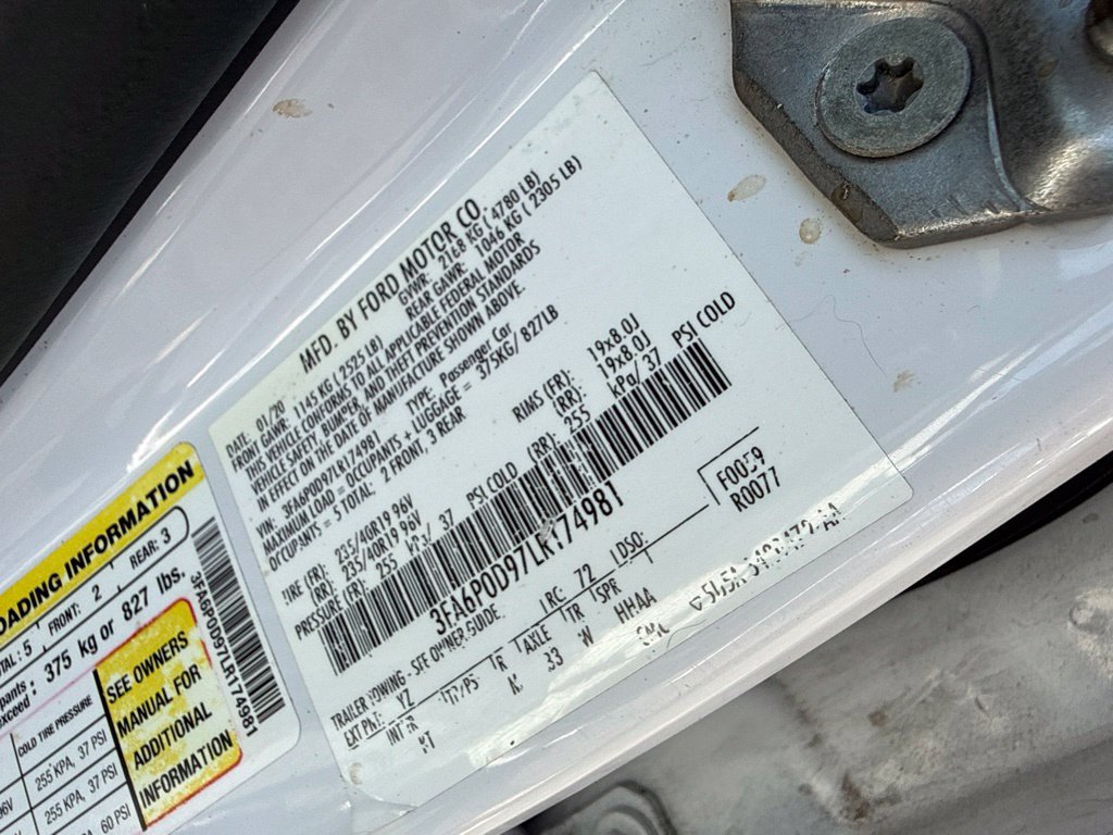 Used 2020 Ford Fusion Titanium AWD/4WD image 10
