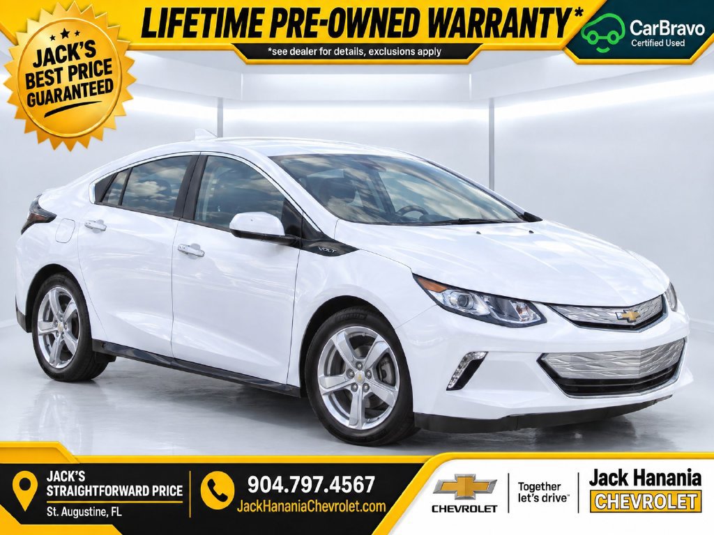 Certified 2018 Chevrolet Volt LT w/ LT Driver Confidence Package FWD image 1