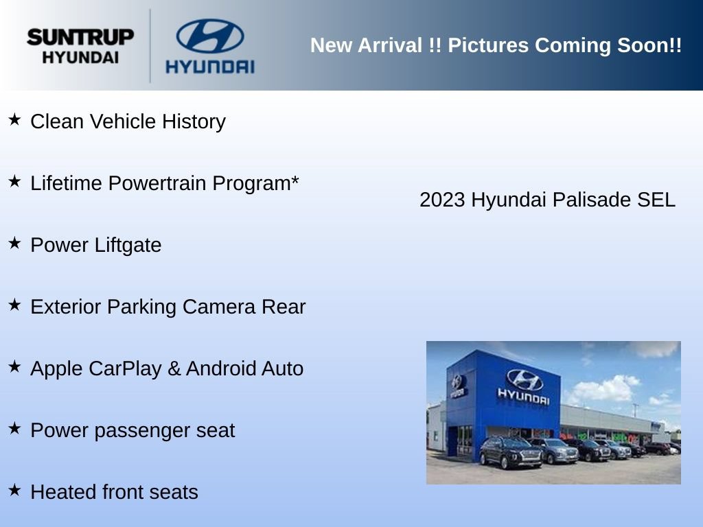 Used 2023 Hyundai Palisade SEL AWD/4WD image 2