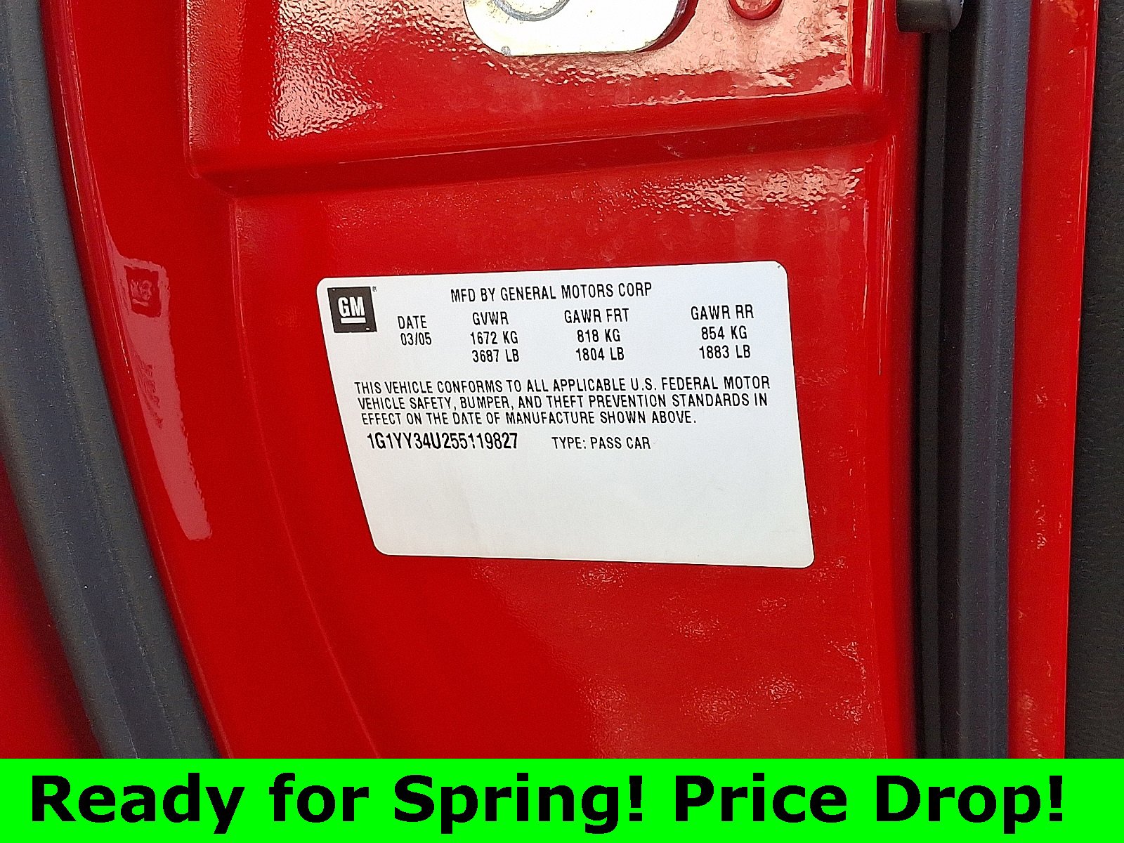 Used 2005 Chevrolet Corvette Convertible w/ Preferred Equipment Group image 22