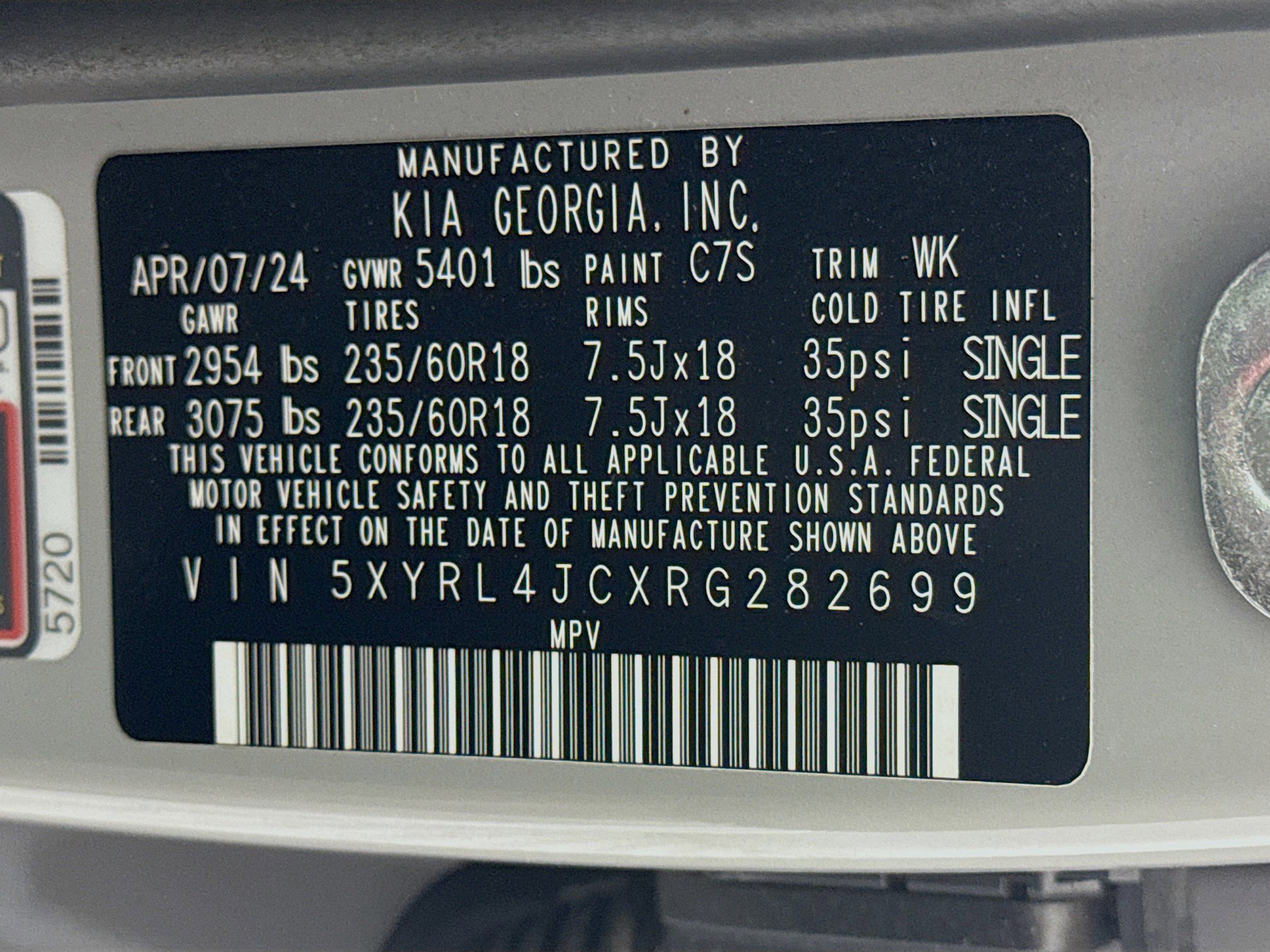 Used 2024 Kia Sorento S image 40