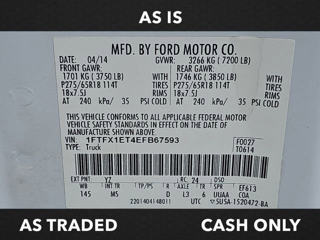 Used 2014 Ford F150 XLT w/ Equipment Group 302A Luxury image 32