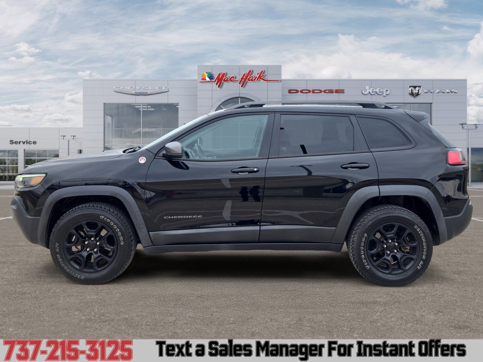 Used 2020 Jeep Cherokee Trailhawk w/ Comfort/Convenience Group image 2