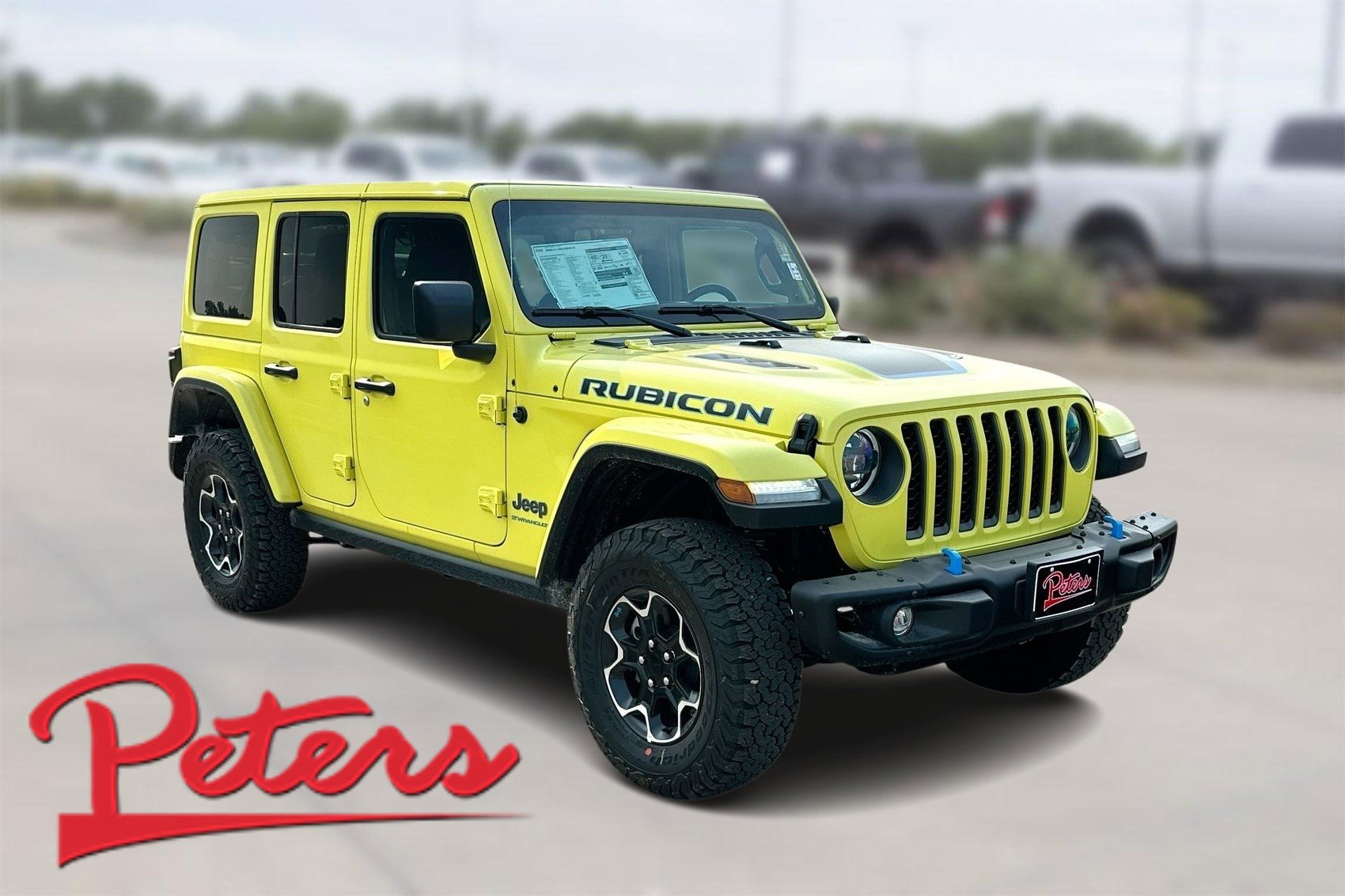 New 2023 Jeep Wrangler Unlimited Rubicon 4xe w/ Steel Bumper Group