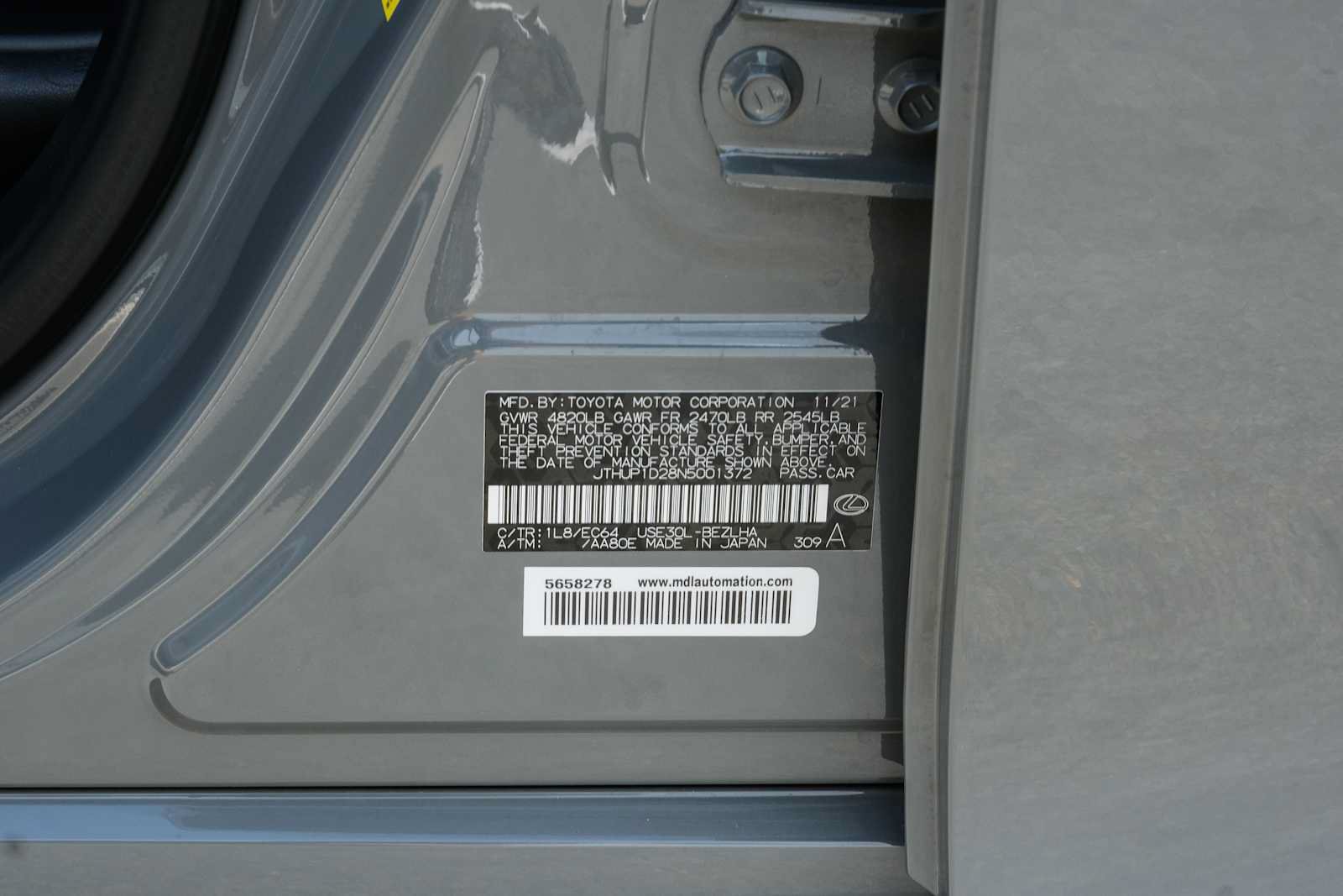 Used 2022 Lexus IS 500 RWD image 58
