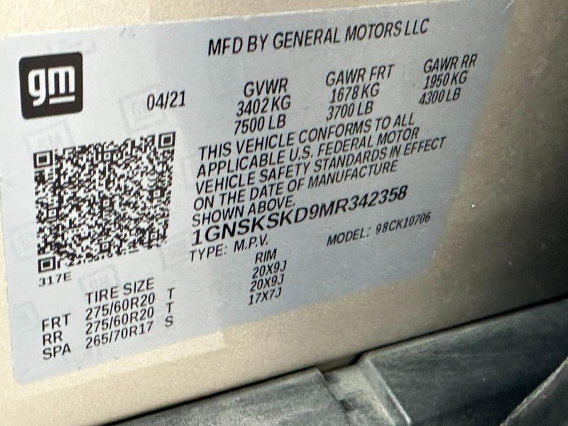 Used 2021 Chevrolet Tahoe Premier image 27