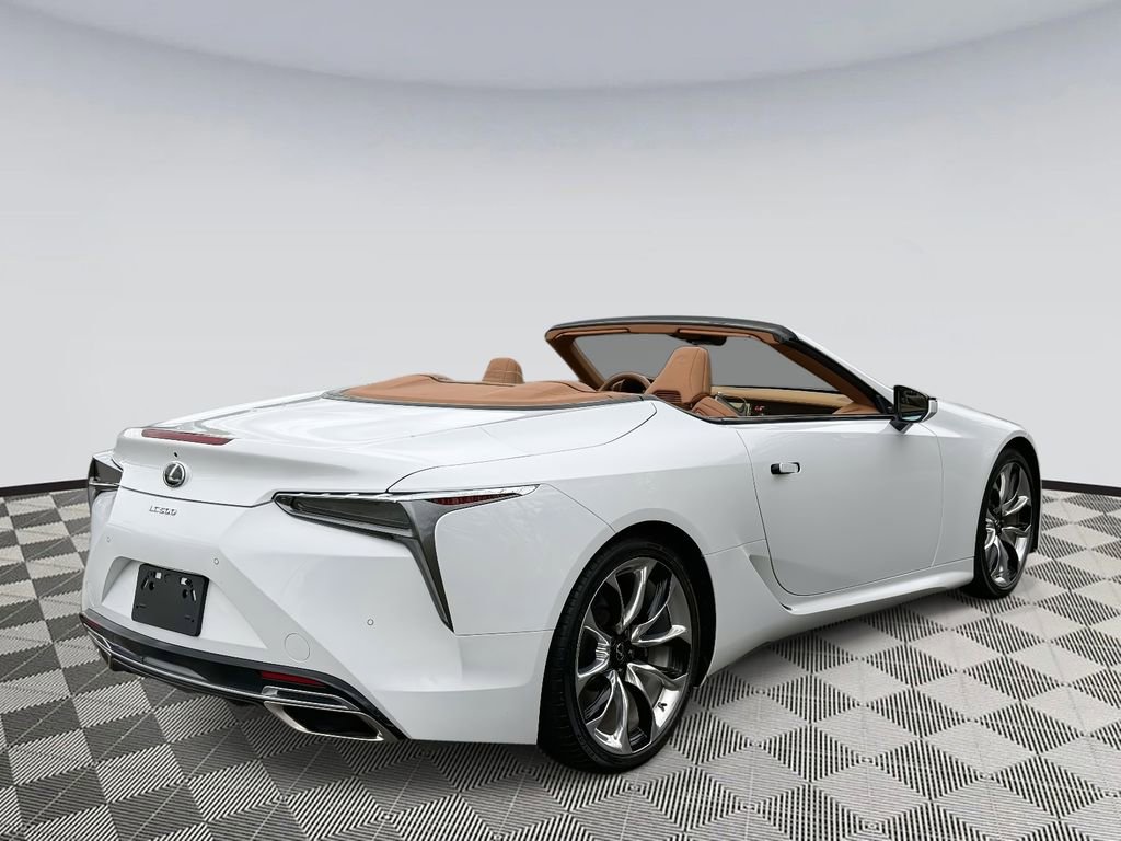 Used 2021 Lexus LC 500 Convertible w/ Touring Package image 3