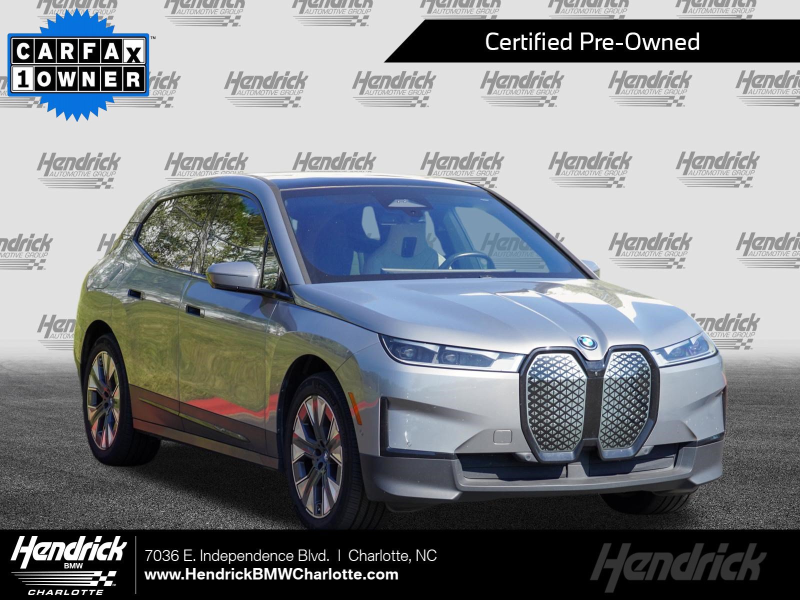 Certified 2024 BMW iX xDrive50 w/ Convenience Package AWD/4WD image 1