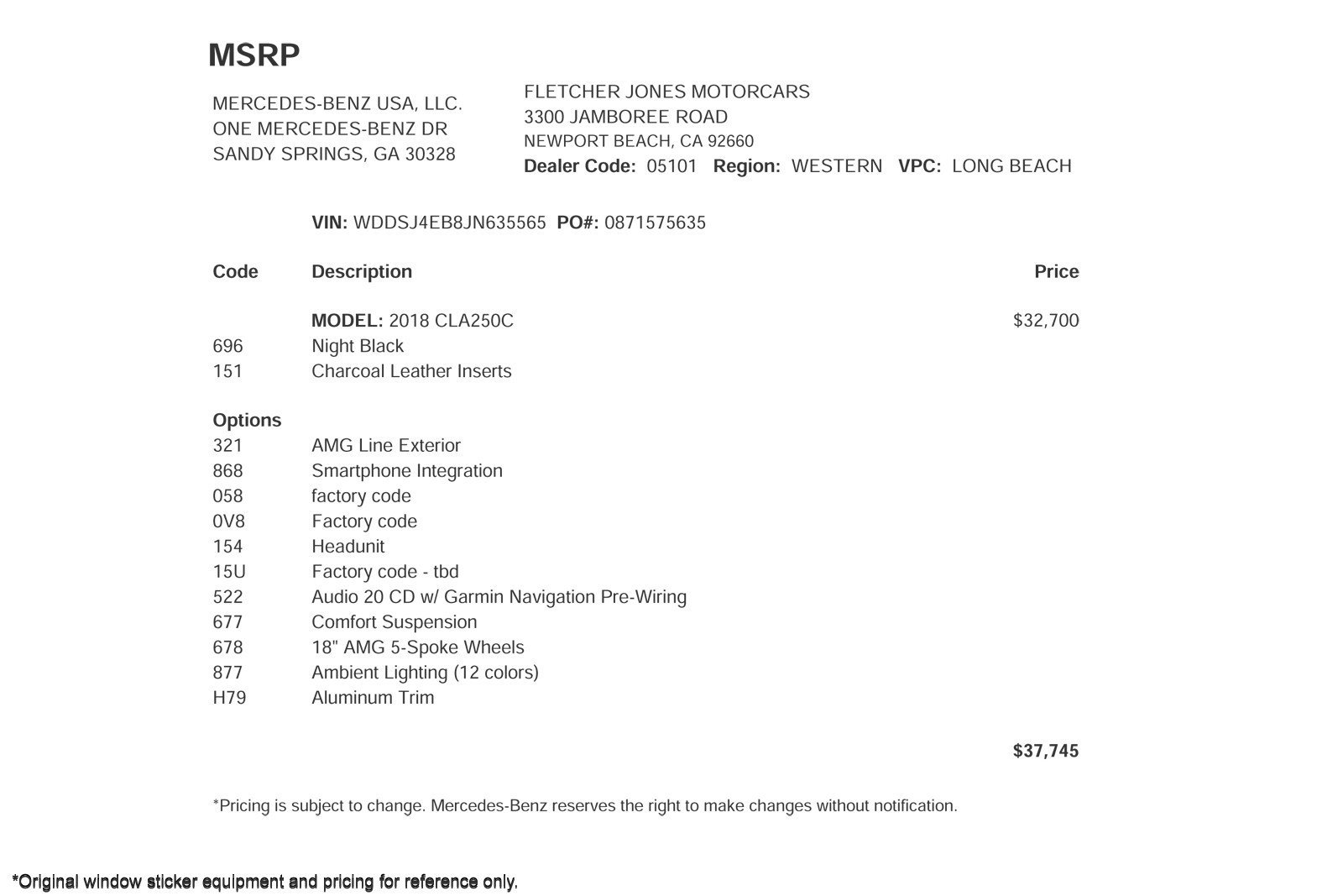 Used 2018 Mercedes-Benz CLA 250 image 2