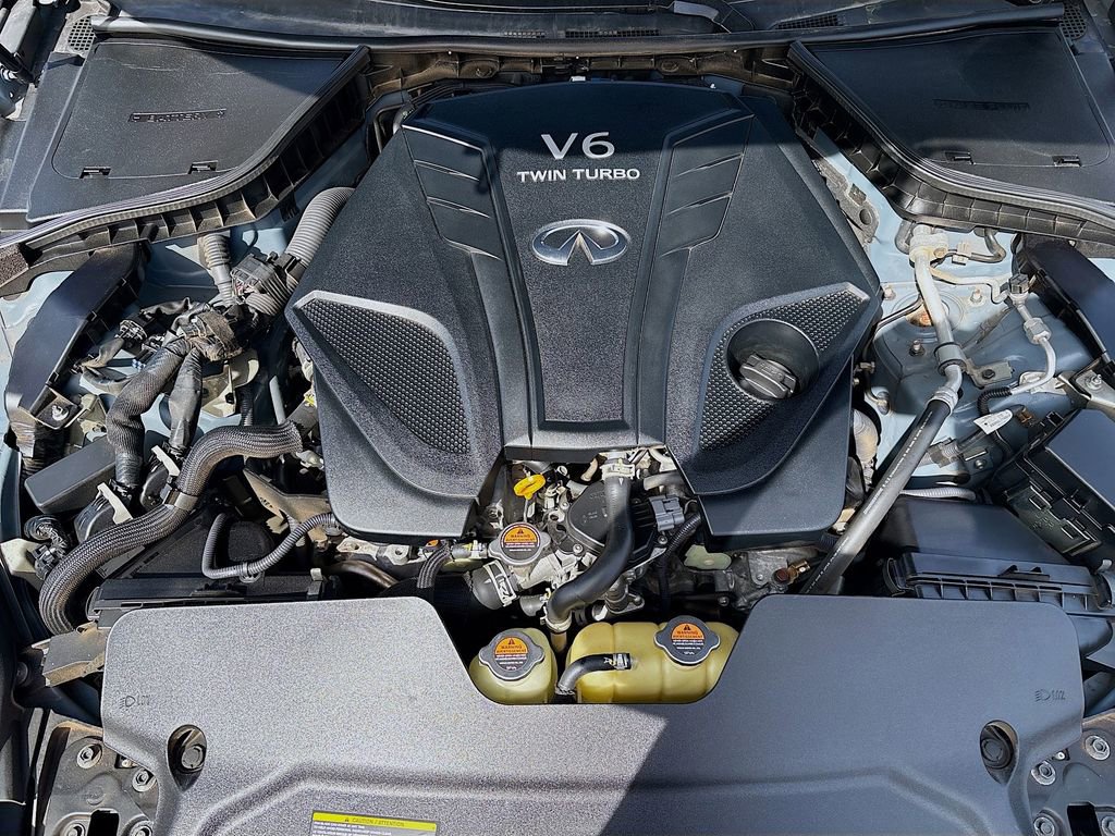Used 2022 INFINITI Q50 Red Sport 400 w/ Carbon Fiber Package image 31