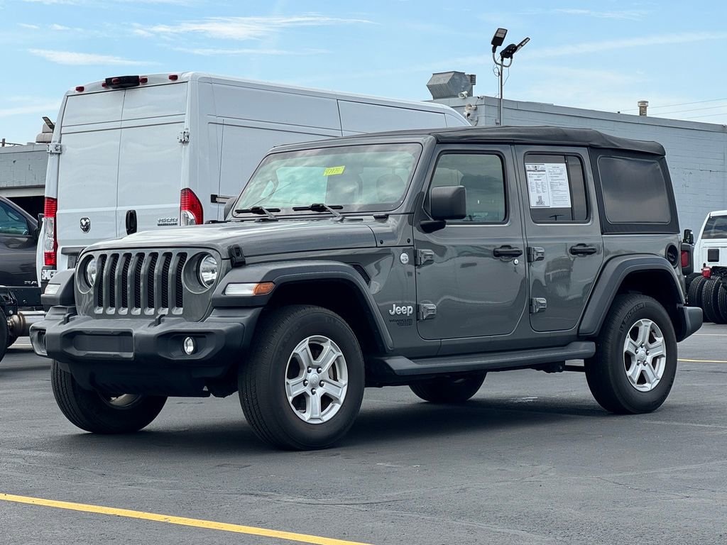 Used 2021 Jeep Wrangler Unlimited Sport image 3