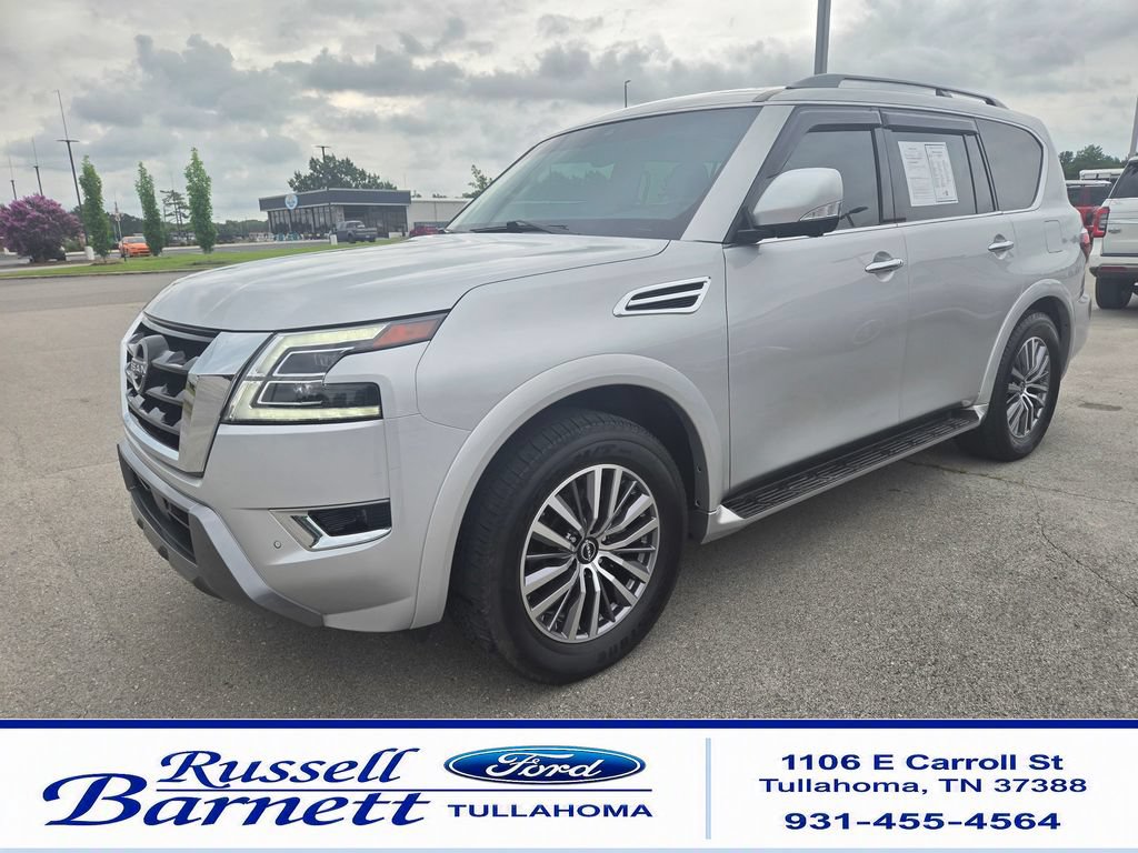Used 2023 Nissan Armada SL w/ Captain's Chairs Package