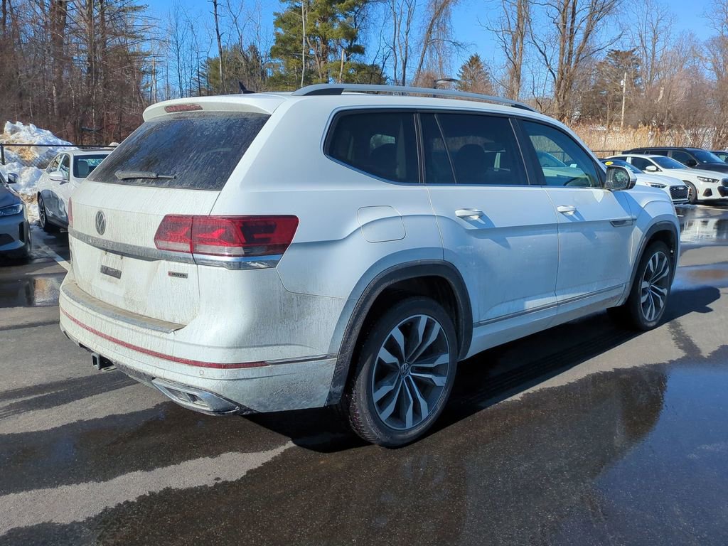 Used 2021 Volkswagen Atlas SEL R-Line image 3