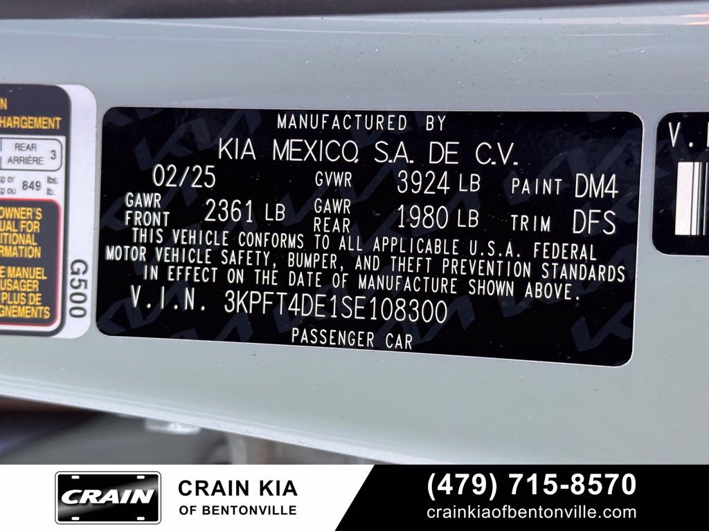 Certified 2025 Kia K4 FWD image 34
