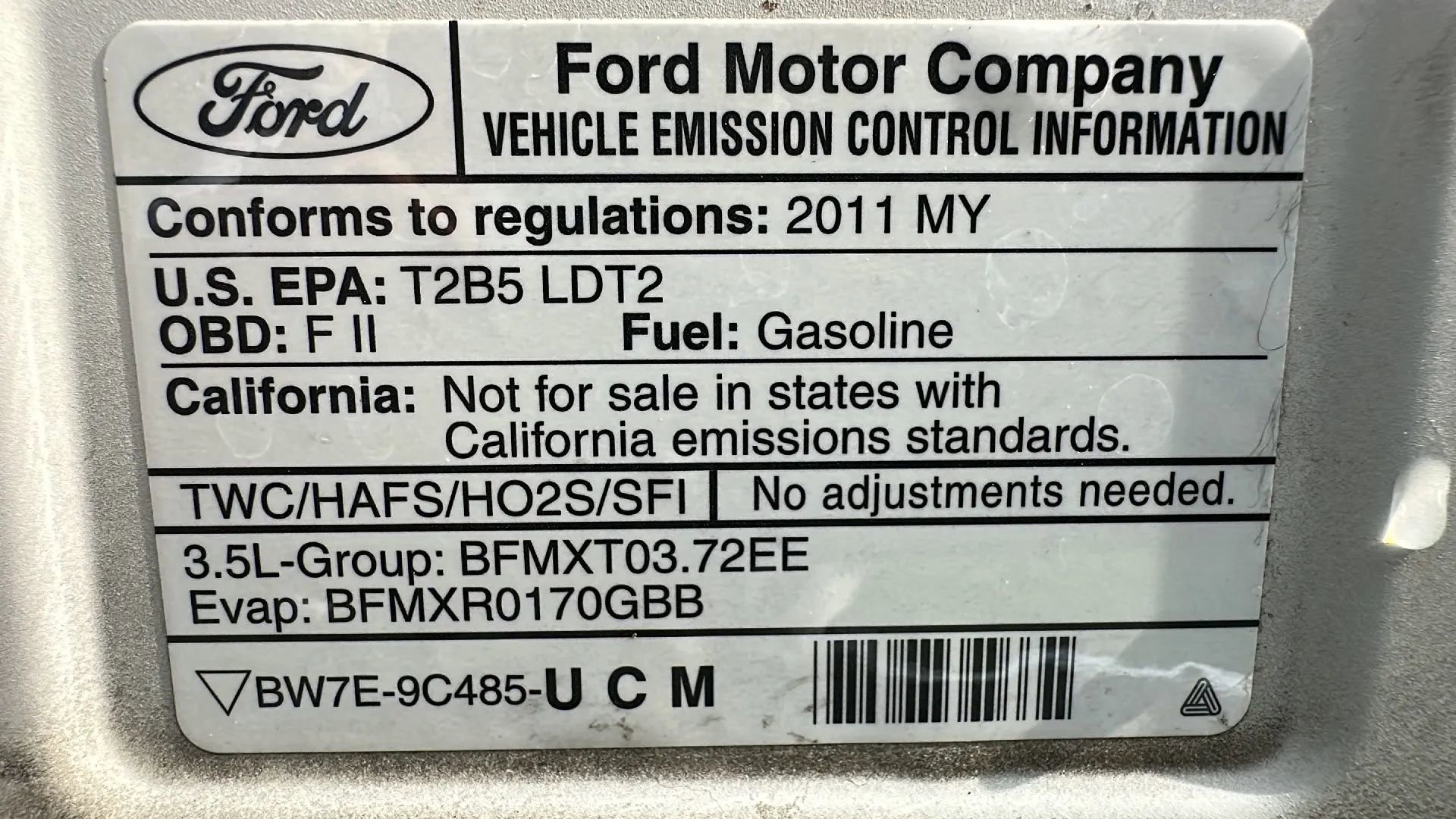 Used 2011 Ford Edge Limited w/ 302A Rapid Spec Order Code FWD image 10