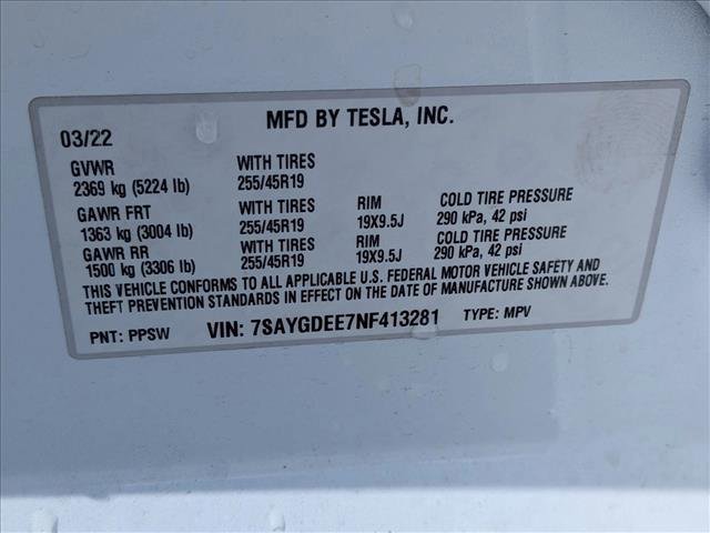 Used 2022 Tesla Model Y Long Range AWD/4WD image 21