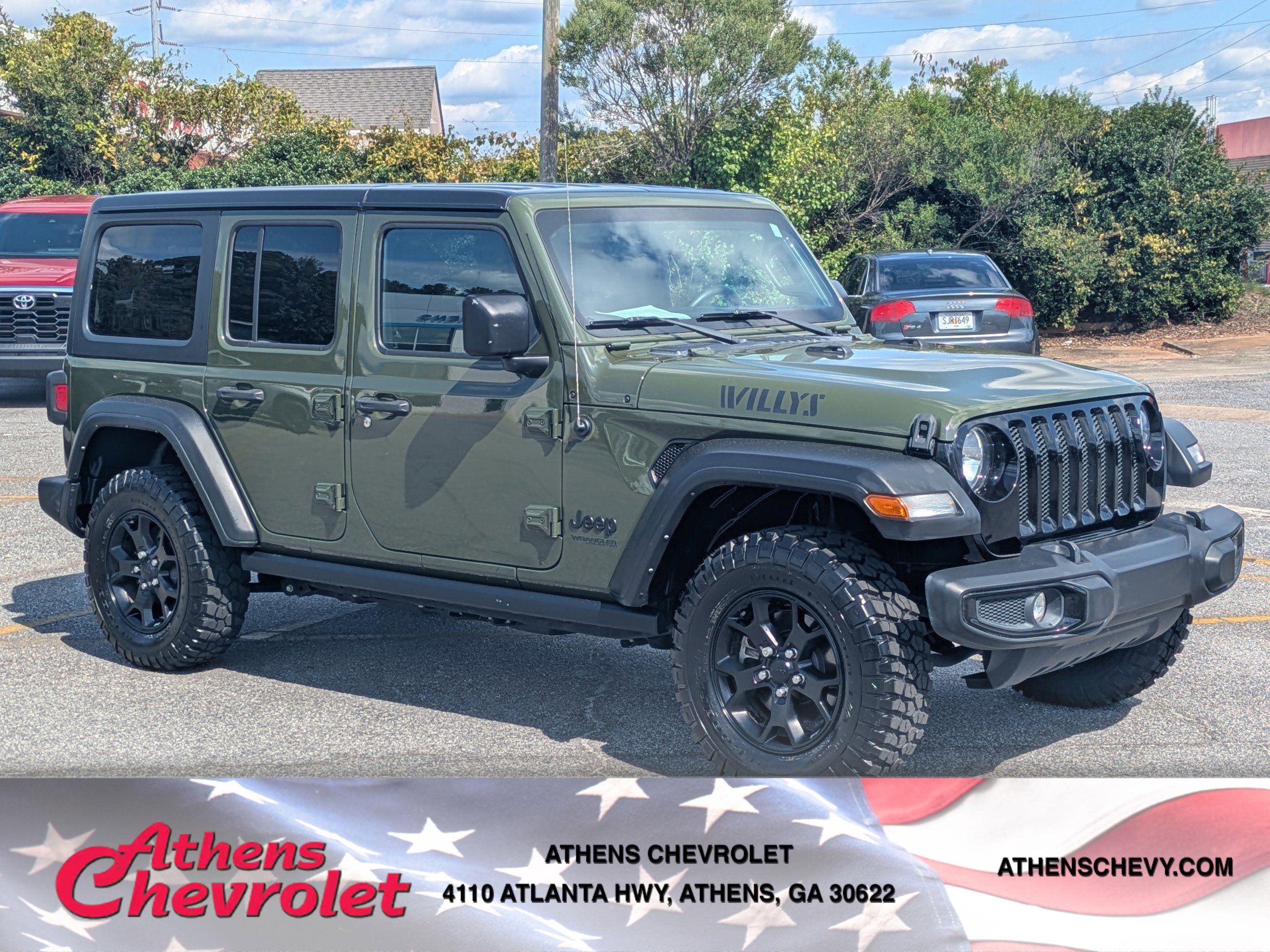 Used 2021 Jeep Wrangler Unlimited Sport image 1