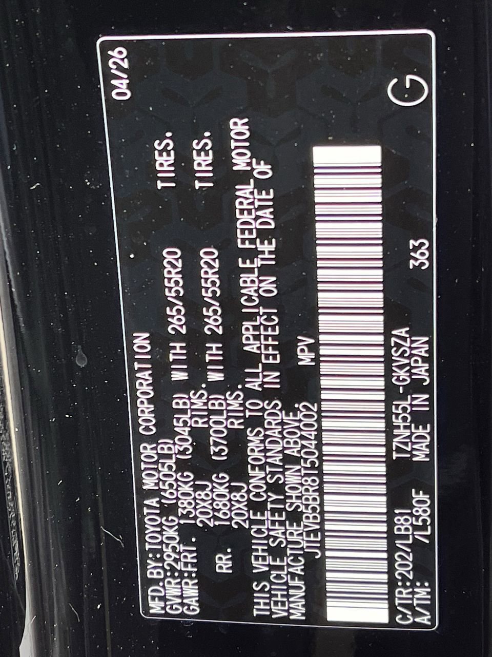 New 2026 Toyota 4Runner Limited AWD/4WD image 27