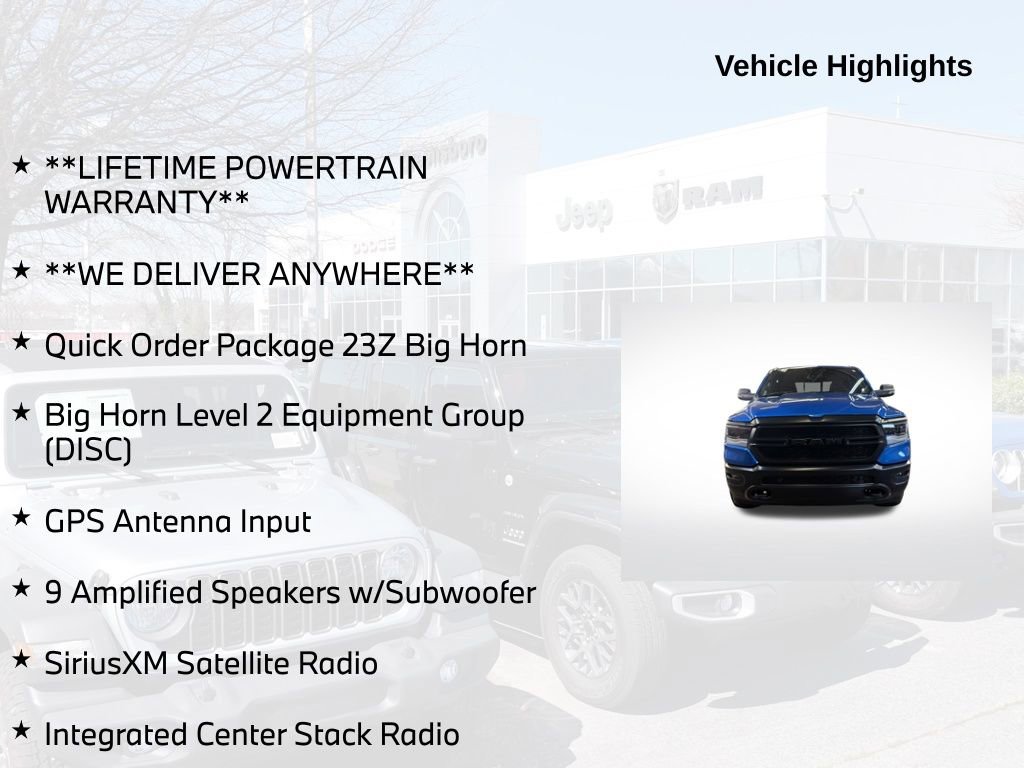 Used 2023 RAM 1500 Big Horn AWD/4WD image 5