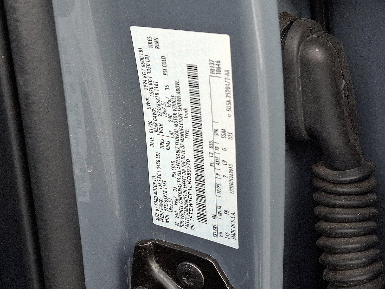 Certified 2020 Ford F150 XLT w/ Equipment Group 302A Luxury image 26