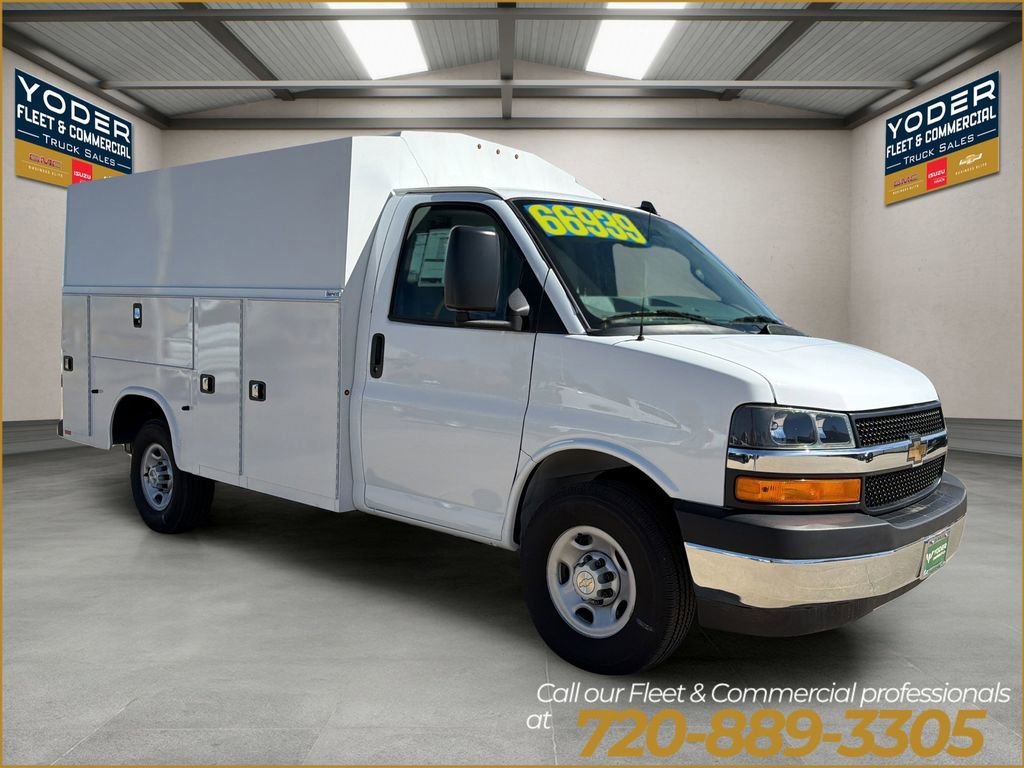 New 2025 Chevrolet Express 3500 w/ Power Convenience Package RWD image 2