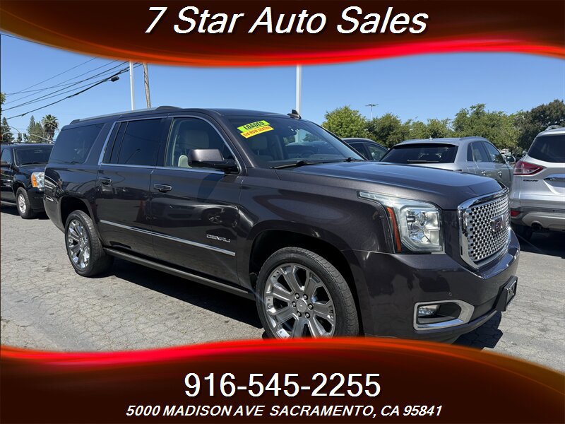 Used 2015 GMC Yukon XL Denali w/ Premium Package RWD image 1