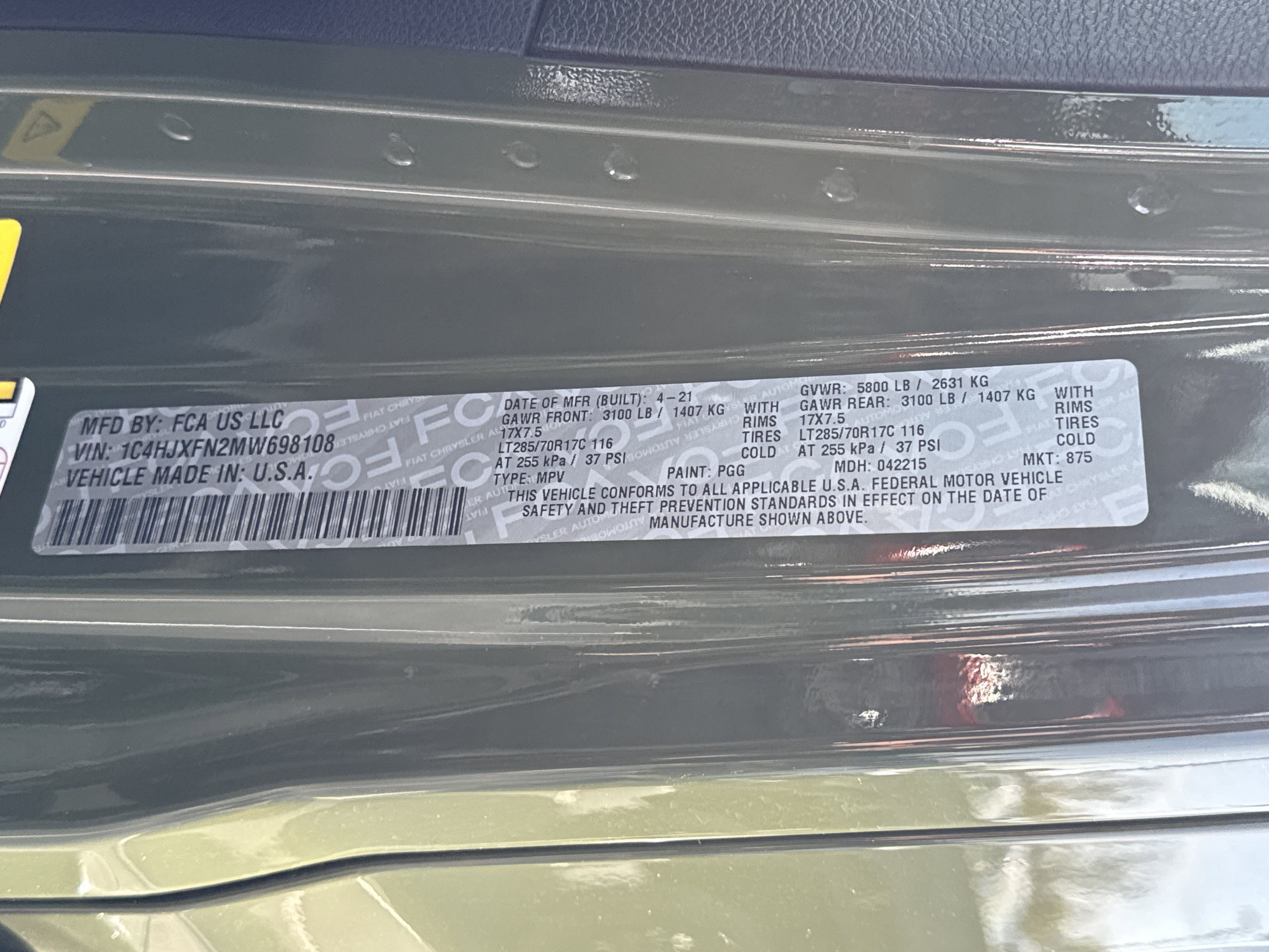 Used 2021 Jeep Wrangler Unlimited Rubicon image 35