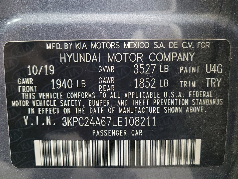 Used 2020 Hyundai Accent SEL FWD image 33