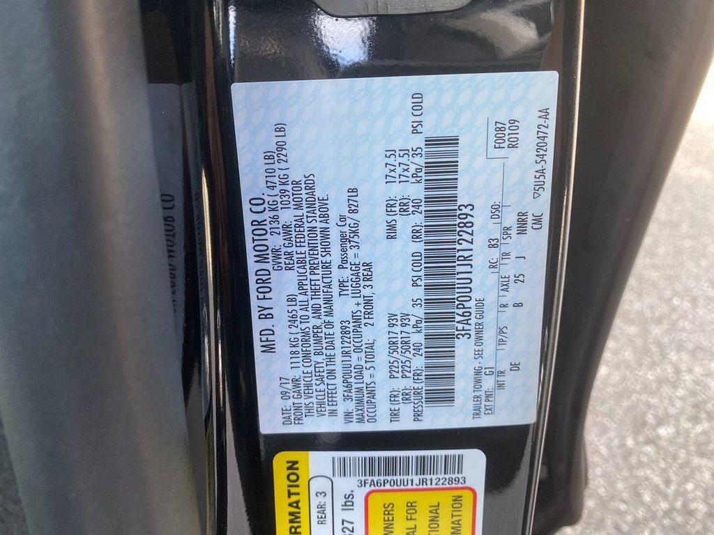 Used 2018 Ford Fusion S image 32