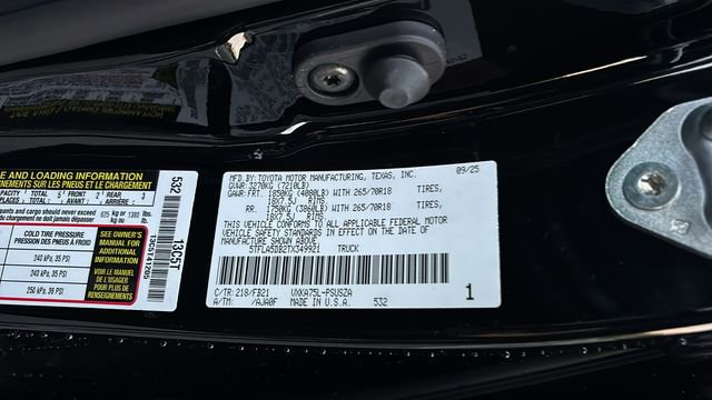 New 2026 Toyota Tundra SR5 image 37