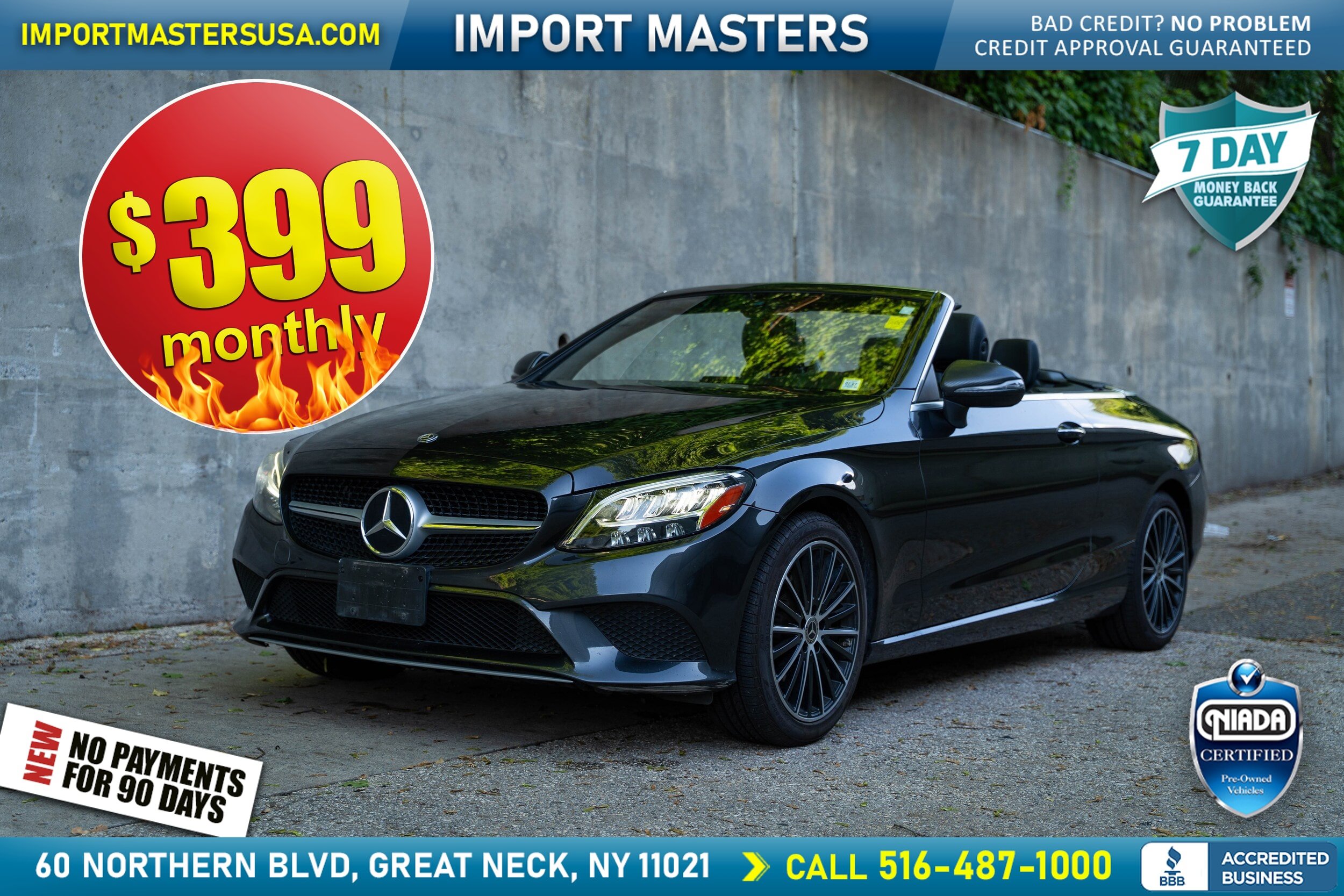 Used 2019 Mercedes-Benz C 300 Cabriolet