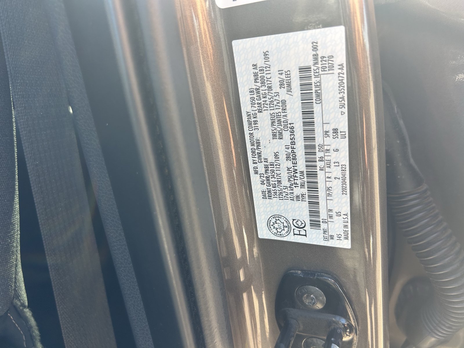 Used 2023 Ford F150 XLT w/ Equipment Group 301A Mid AWD/4WD image 35