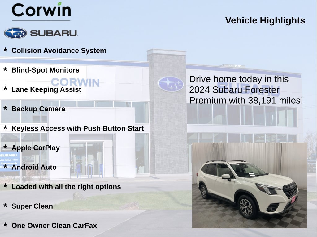 Used 2024 Subaru Forester Premium AWD/4WD image 6