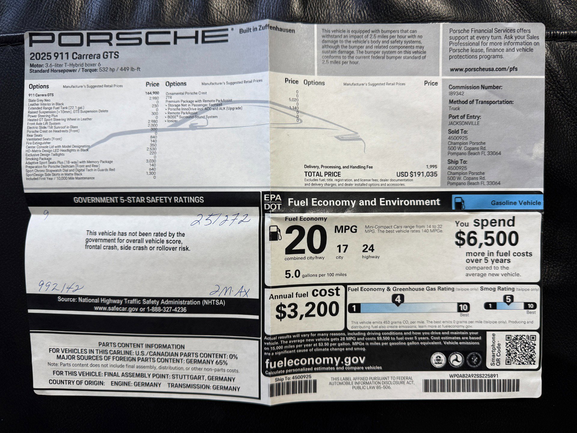 Used 2025 Porsche 911 Carrera GTS image 41